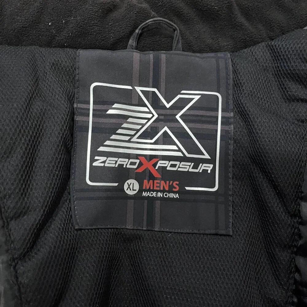 Zeroxposur Mens Size XL Winter Jacket Full Zip For Ski Conditions -Thermal- - Picture 3 of 3